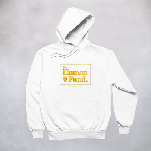 Ogo Merch Hoodie White / XXS The Human Fund Hoodie