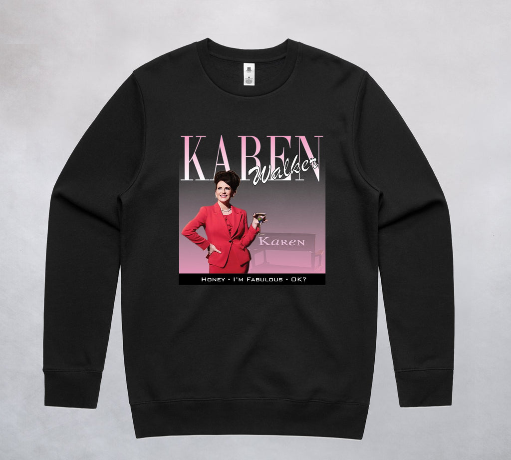 Ogo Merch Jumpers Black / Extra Small Karen Walker Commemorative Classic Jumper