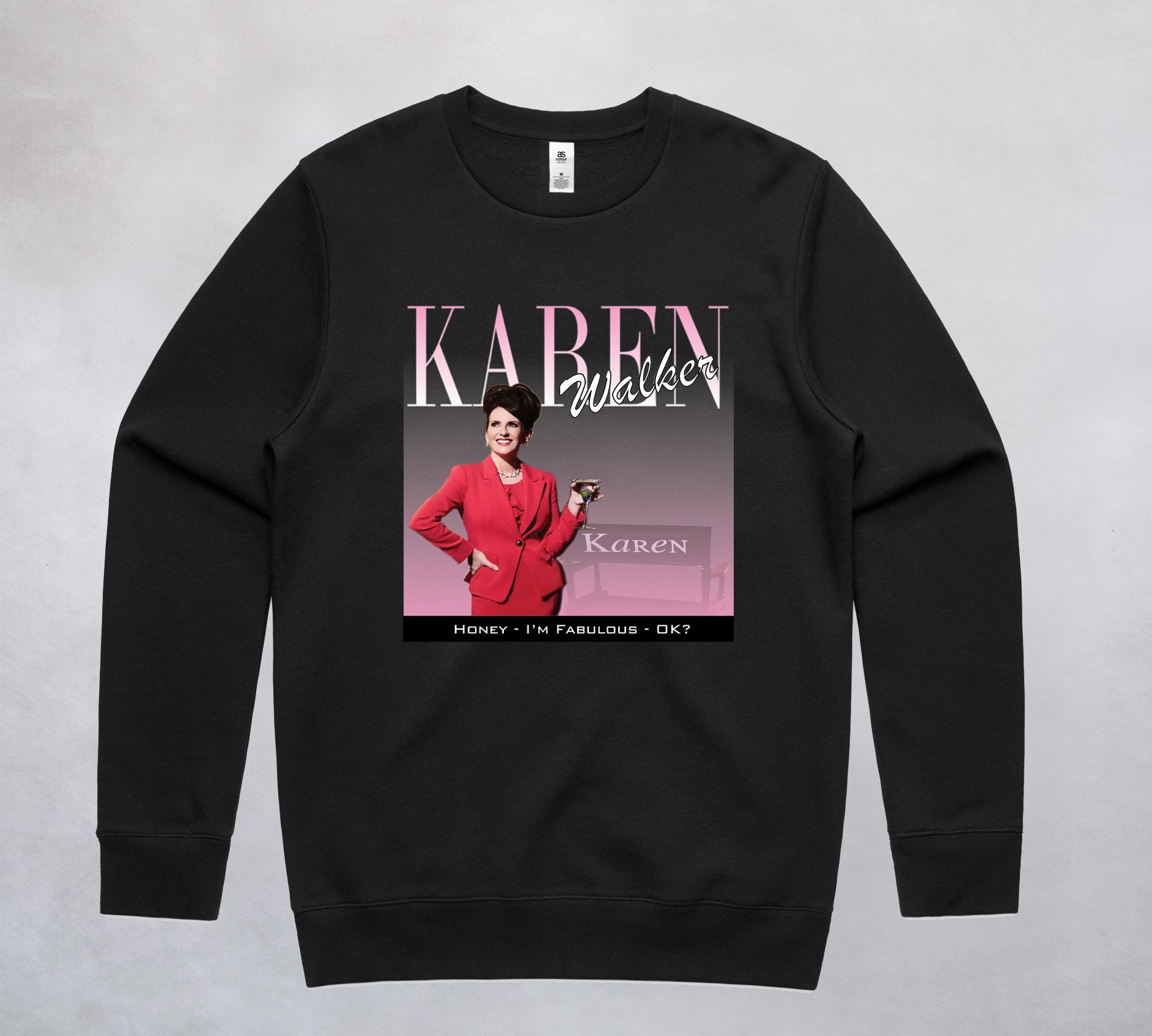 Ogo Merch Jumpers Black / Extra Small Karen Walker Commemorative Classic Jumper