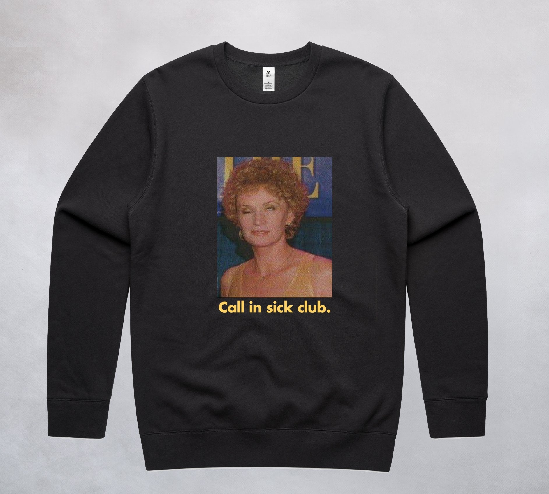 Ogo Merch Jumpers Coal / Extra Small Call in Sick Club Jumper