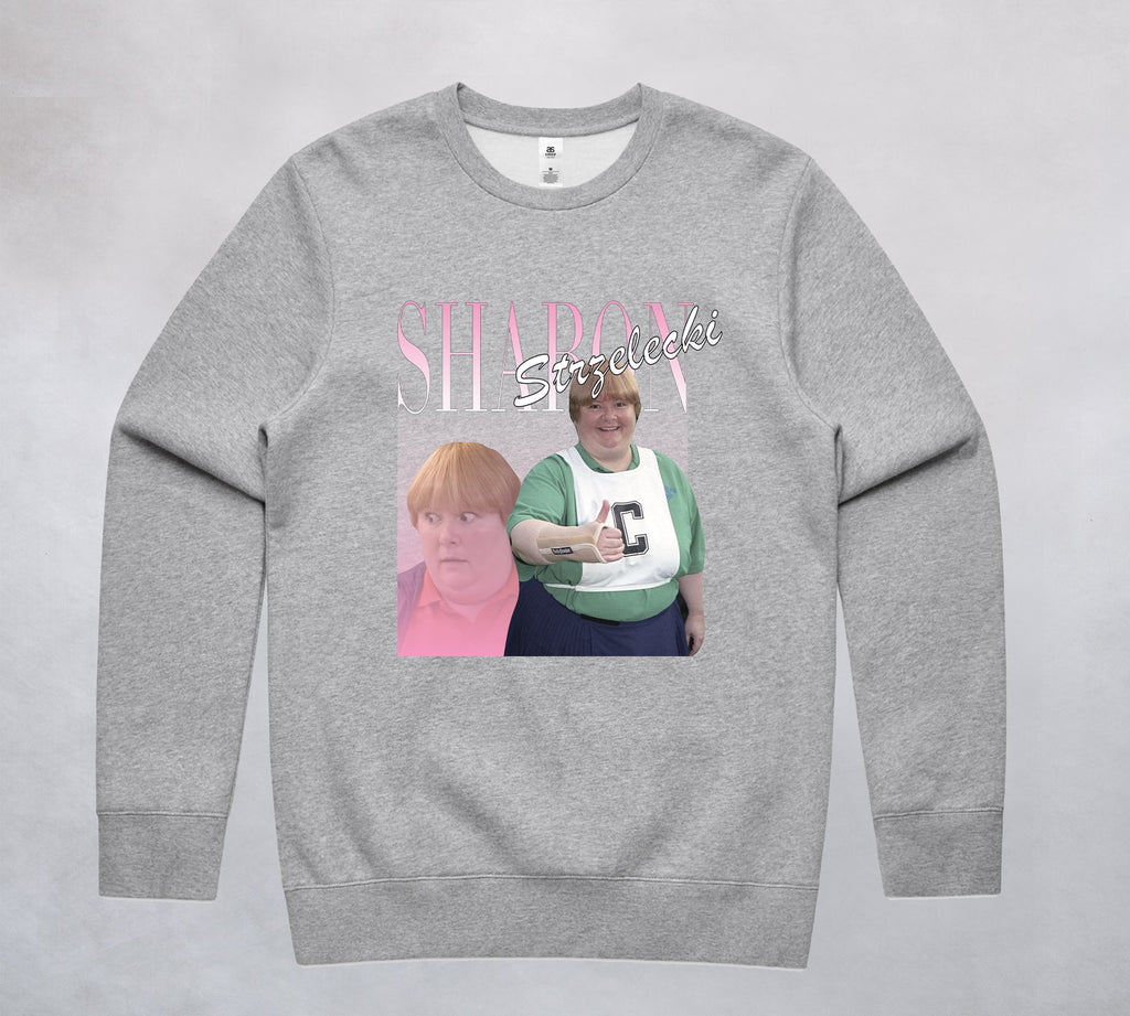 Ogo Merch Jumpers Grey Marle / Extra Small Sharon Strzelecki Commemorative Classic Jumper