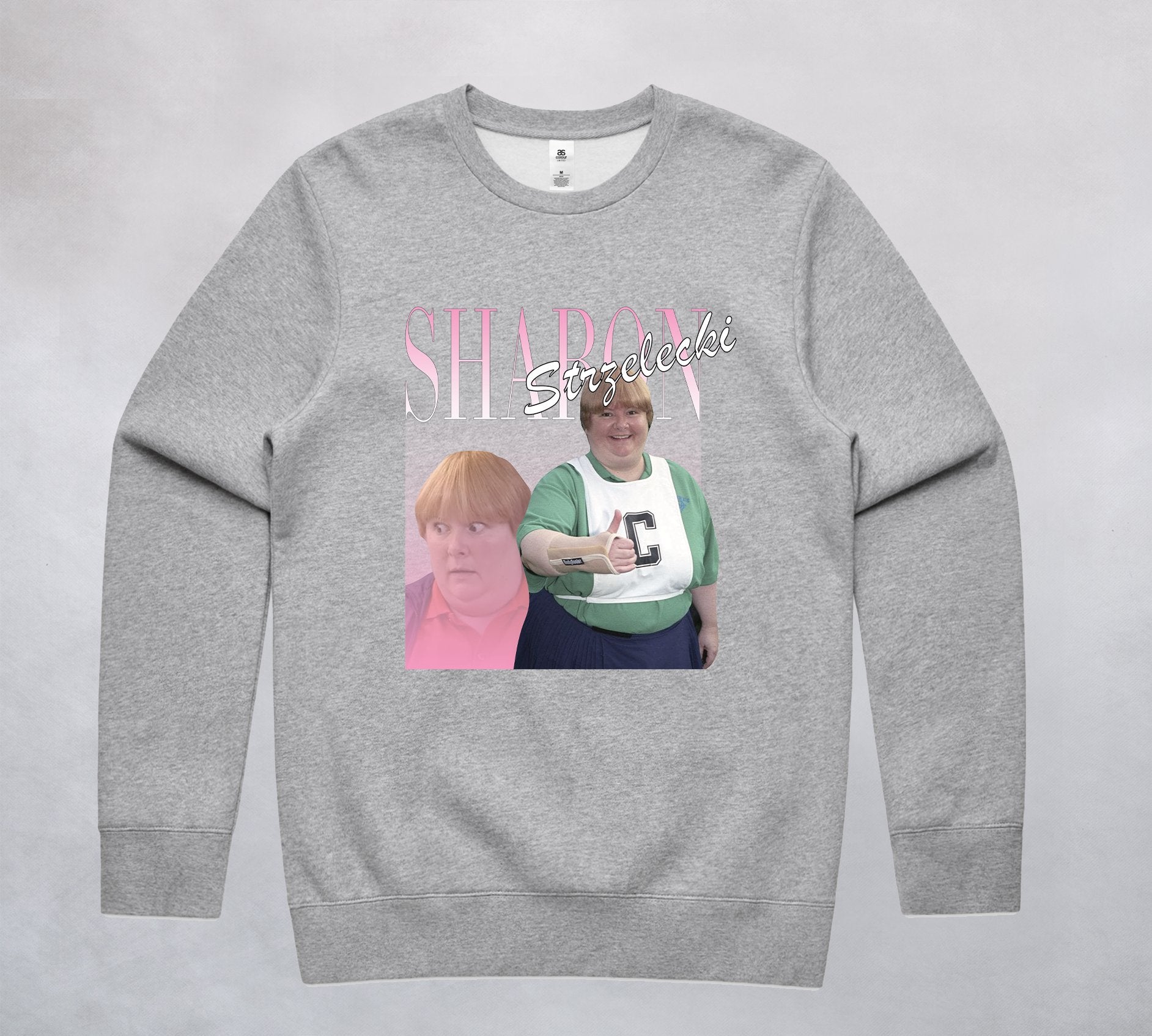 Ogo Merch Jumpers Grey Marle / Extra Small Sharon Strzelecki Commemorative Classic Jumper