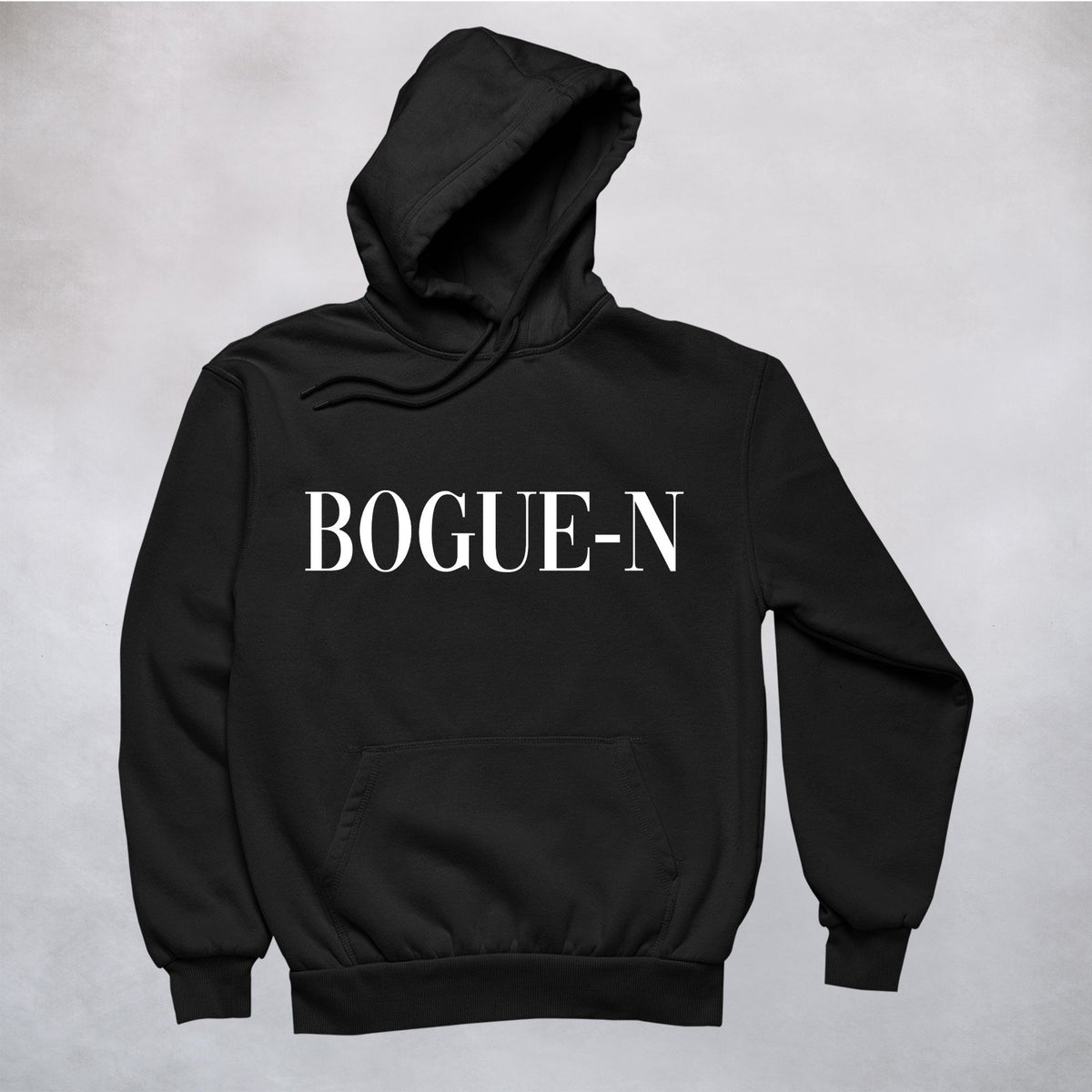 Ogo Merch Shirts & Tops Black / XXS Bogue-n Black Hoodie