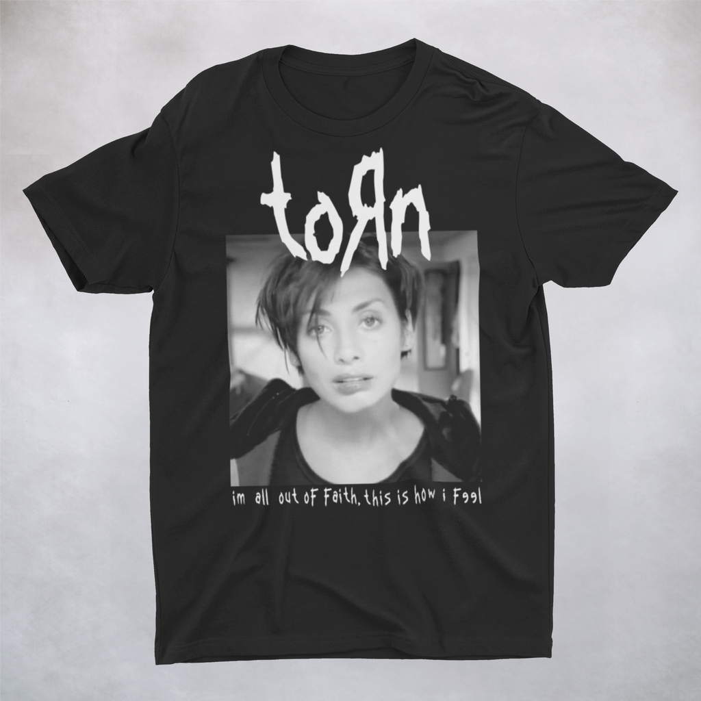 Ogo Merch Short Sleeve T-Shirts Black / Small Torn Tee