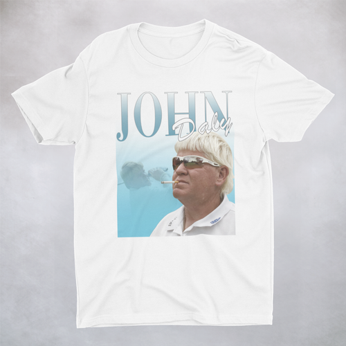 Ogo Merch Short Sleeve T-Shirts John Daly Commemorative Classic Tee